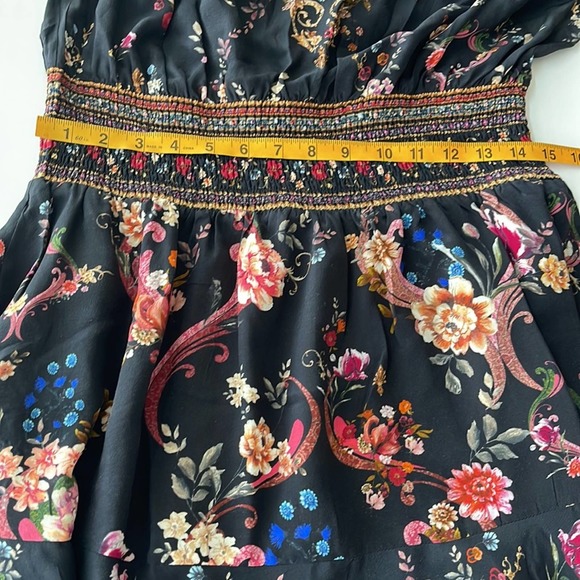 NEW Camilla SIZE L (100% Silk) A Girl Like You Off The Shoulder Mini Dress - Picture 7 of 10